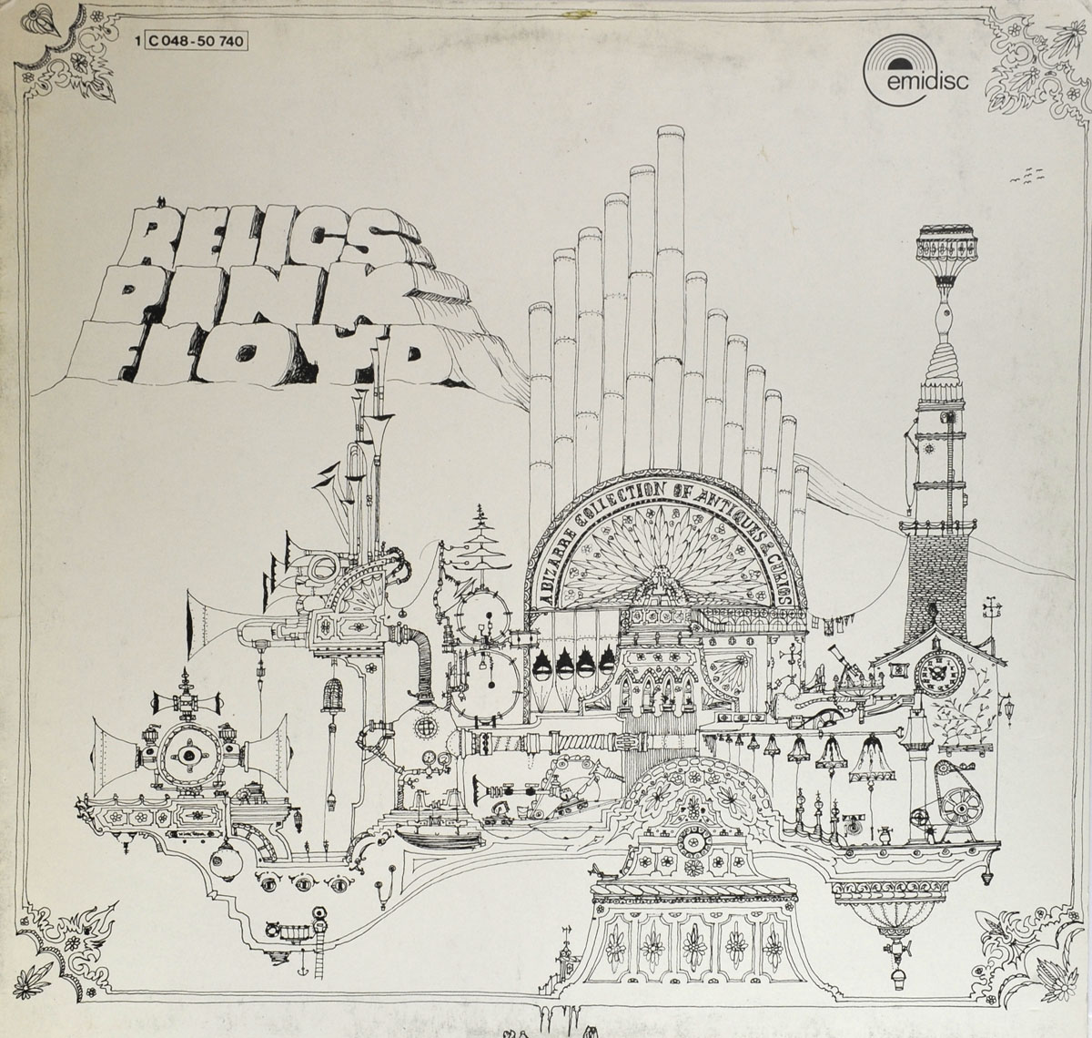 High Resolution Photo #1 PINK FLOYD Relics Germany 